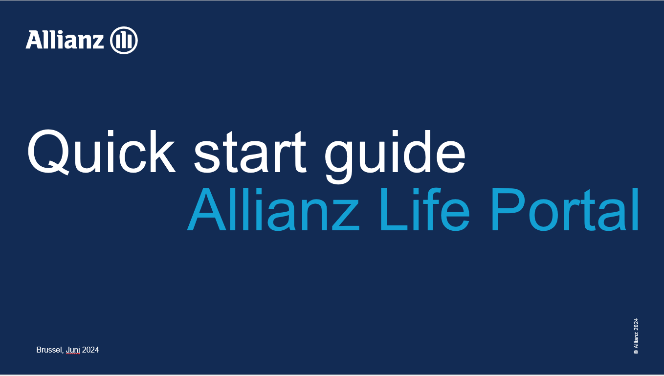 Allianz Life Portal- Quick Start Guide